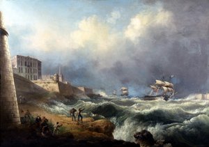 Pohled na vstup do Grand Harbor od TL Hornbrook od Thomas L. Hornbrook