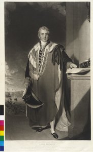 1. hrabě Amherst Amherst od Thomas Lawrence