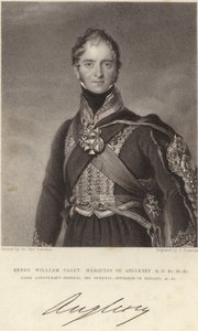 Polní maršál Henry Paget od Thomas Lawrence