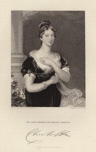 Její královská Výsost princezna Charlotte od Thomas Lawrence