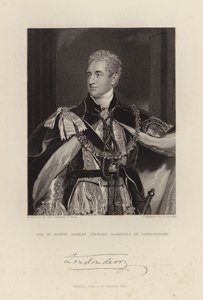 markýz z Londonderry od Thomas Lawrence