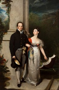 Pan a paní James Dunlopovi, asi 1825 (olej na plátně) od Thomas Lawrence