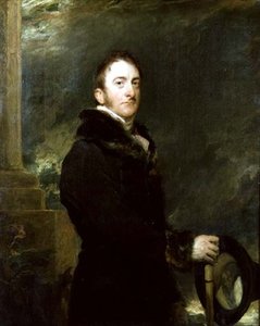 Portrét Cropley Ashley Cooper, 6. hrabě z Shaftesbury od Thomas Lawrence