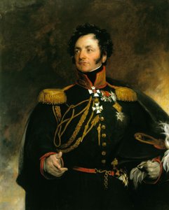 Portrét generála Fjodora Petroviče Uvarova 1773-1824, 1818 od Thomas Lawrence