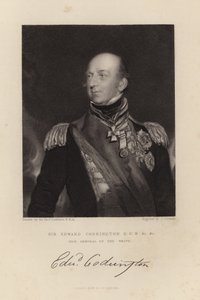 Sir Edward Codrington od Thomas Lawrence