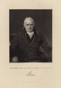 Správný ctihodný John Scott Earl z Eldonu od Thomas Lawrence