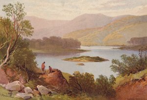 Killarney Lakes, Killarney (barevné lito) od Thomas Leeson the Elder Rowbotham