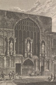 Pohled na kapli sv. Magdeleny, Guildhall