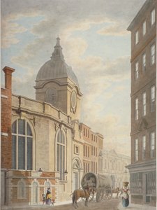 Kostel St Benet Fink, Threadneedle Street, City of London, 1797 od Thomas Malton II
