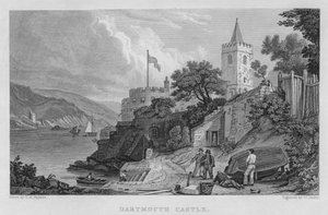 Hrad Dartmouth (rytina)