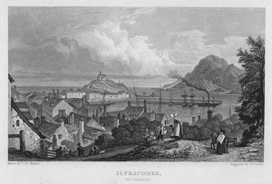Ilfracombe, Devonshire (rytina)