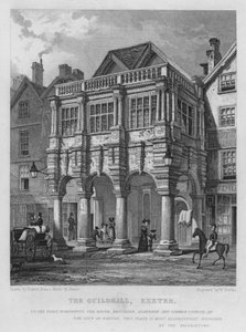 The Guildhall, Exeter (rytina)