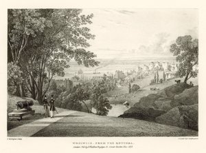 Woolwich z rotundy v Londýně