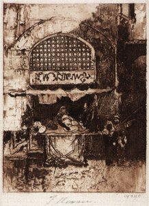 Bazar od Thomas Moran
