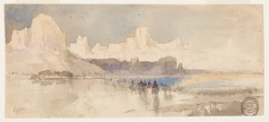 Kaňon Rio Virgin, Jižní Utah od Thomas Moran