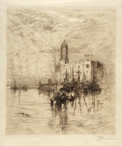 Hrad San Juan de Vlua, Vera Cruz od Thomas Moran