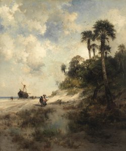 Fort George Island, Florida od Thomas Moran