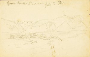 Goose Creek, Sheridan (Wyoming) od Thomas Moran