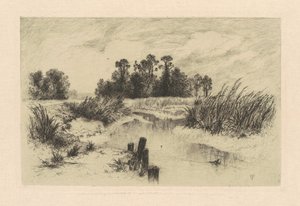 V Newark Meadows od Thomas Moran