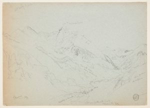 Hora Svatý Kříž od Thomas Moran