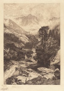 Hora svatého kříže, Colorado od Thomas Moran