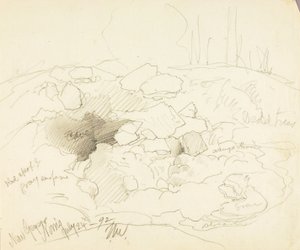 New Geyser, Norris od Thomas Moran