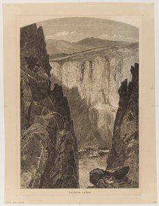 Kaňon Palisade od Thomas Moran