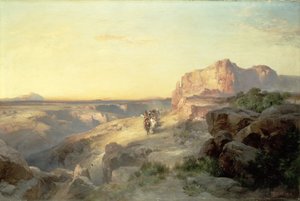 Red Rock Trail, Jižní Utah, 1913 od Thomas Moran