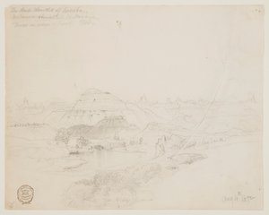 The Bad Lands of Dakota od Thomas Moran