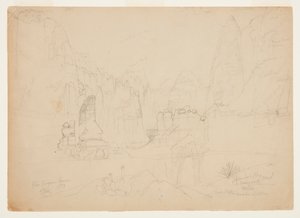 Kaňon Rio Virgin, Jižní Utah od Thomas Moran