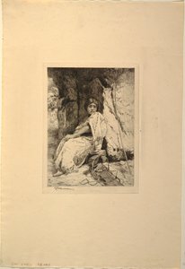 Prázdná kolébka od Thomas Moran