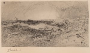 Zvučné moře od Thomas Moran