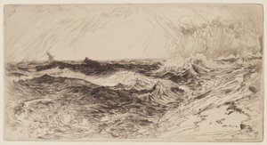 Zvučné moře od Thomas Moran