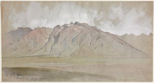 Ruby Range, Nevada od Thomas Moran