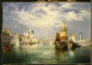 Benátky od Thomas Moran