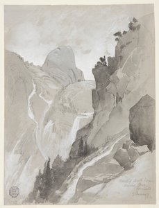 Vernal Falls, Yosemite od Thomas Moran