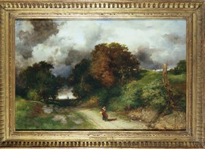 Windy Hilltop, Amagansett, Long Island, 1901 od Thomas Moran