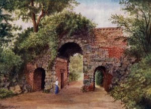 Kew Gardens: The Ruined Arch (barva lito)