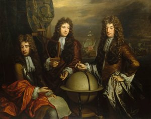 John Benbow (1653-1702), Sir Ralph Delavalle (asi 1645-1707) a Thomas Phillips (asi 1635-1693)