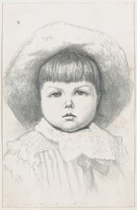 Portrét dítěte Cyril Nast, po 1879., po 1879. od Thomas Nast