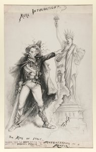 Italský král se vydává za mafii od Thomas Nast