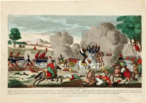 Bataille de Friedland - Bitva o Friedland. Obvinění ruské Leibovy gardy dne 14. června 1807 - Naudet, Thomas Charles