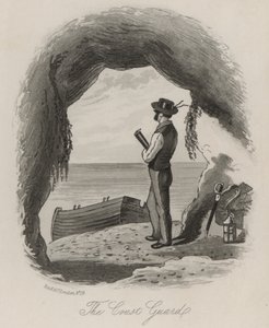 Pobřežní hlídka (litho) od Thomas Onwhyn
