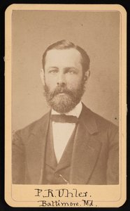 Portrét Philipa Reese Uhlera 1835-1913, cca 1860. od Thomas P Varley