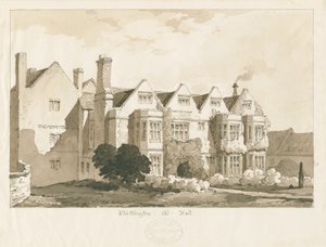 Whittington Hall: perokresba, 1836 od Thomas Peploe Wood