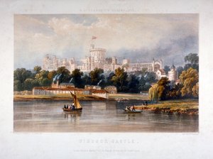Hrad Windsor, Berkshire, 1851