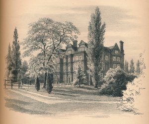 Exteriér paláce Kew, 1902