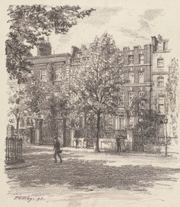 Č. 4 Cheyne Walk, Chelsea od Thomas Robert Way