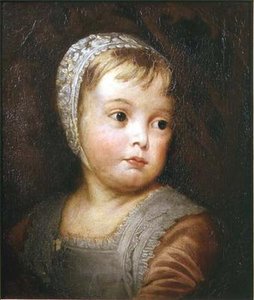 Král Jakub II. jako dítě, po Van Dyckovi od Thomas Robson