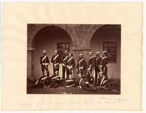Důstojníci dělostřelectva Fifeshire Militia od Thomas Rodger